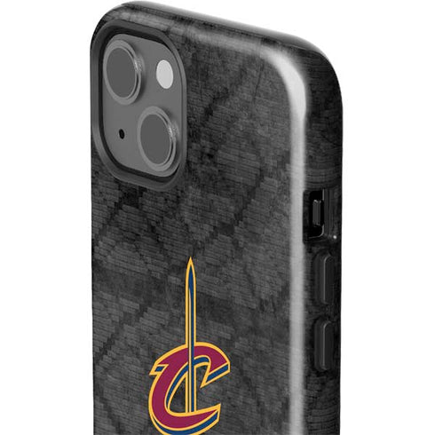NBA Cleveland Cavaliers Dark Rust iPhone 15 Impact Case